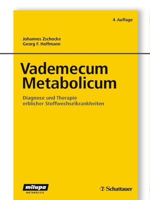 cover image of Vademecum Metabolicum